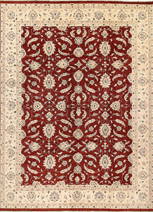 Maroon Ziegler 9' 9 x 13' - No. 69171