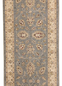 Light Slate Grey Oushak 2' 6 x 9' 7 - No. 69174