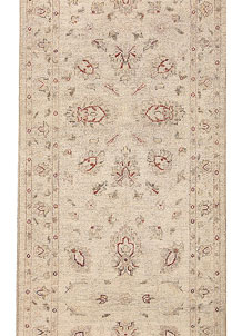 Antique White Oushak 2' 6 x 9' 6 - SKU 69359