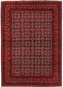 Dark Red Khal Mohammadi 6' 9 x 9' 7 - No. 69441