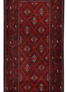 Dark Red Khal Mohammadi 2' 9 x 9' 5 - No. 69480