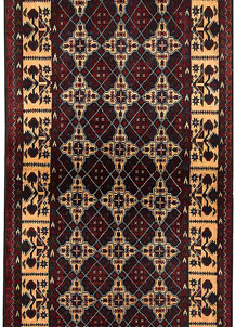 Multi Colored Khal Mohammadi 2' 11 x 6' 6 - No. 69496