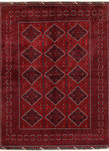 Dark Red Khal Mohammadi 6' 6 x 8' 8 - No. 69598