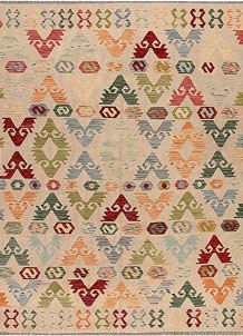 Multi Colored Kilim 5' 9 x 7' 10 - SKU 69673