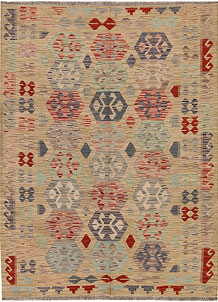 Multi Colored Kilim 5' x 6' 8 - SKU 69751