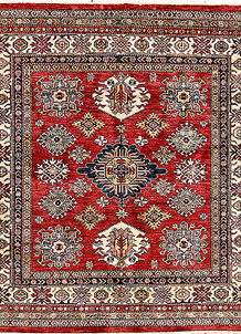 Firebrick Kazak 6' 8 x 6' 6 - SKU 69837