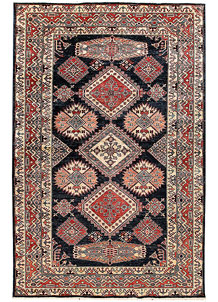 Multi Colored Kazak 5' 10 x 8' 10 - SKU 69839