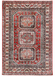Firebrick Kazak 4' 8 x 6' 10 - SKU 69849