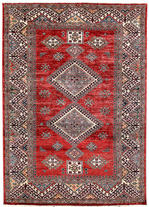 Firebrick Kazak 4' 11 x 6' 10 - SKU 69854