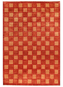 Multi Colored Gabbeh 6' 8 x 9' 7 - SKU 69900