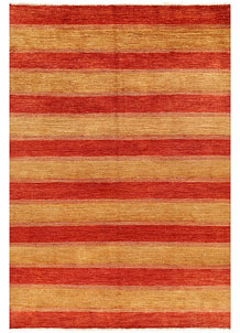 Multi Colored Gabbeh 6' 5 x 9' 3 - SKU 69901