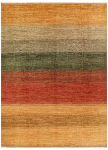 Multi Colored Gabbeh 6' 5 x 8' 6 - SKU 69905