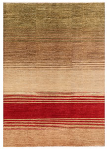 Multi Colored Gabbeh 5' 7 x 7' 10 - SKU 69926