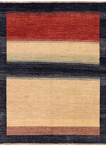 Multi Colored Gabbeh 4' 11 x 6' 6 - SKU 69934