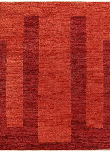 Orange Red Gabbeh 5' 2 x 6' 1 - SKU 69939