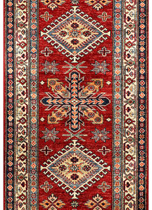 Firebrick Kazak 2' 6 x 6' 11 - SKU 69966