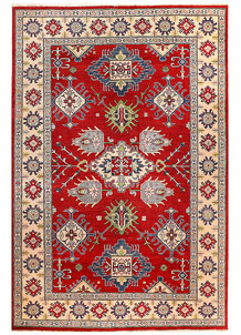 Firebrick Kazak 6' 7 x 9' 11 - SKU 69973