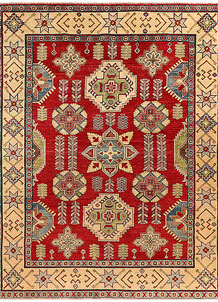 Firebrick Kazak 5' 2 x 6' 6 - SKU 69981