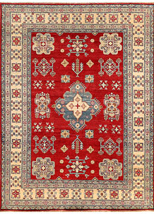 Firebrick Kazak 5' 1 x 6' 8 - SKU 69983