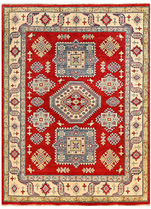 Firebrick Kazak 4' 11 x 6' 7 - SKU 69984