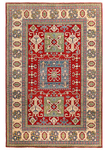 Firebrick Kazak 6' 8 x 9' 9 - SKU 69991