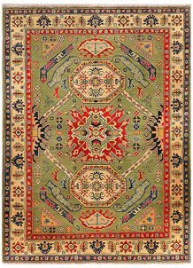 Olivedrab Kazak 4' 9 x 6' 6 - SKU 69994