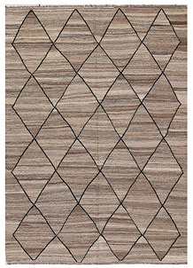 Multi Colored Kilim 6' x 8' 3 - SKU 70037
