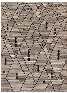 Multi Colored Kilim 6' 1 x 8' 1 - SKU 70042