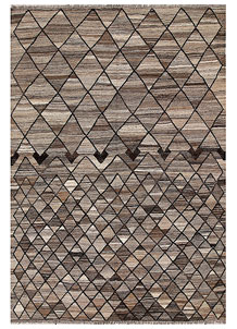 Multi Colored Kilim 6' 8 x 9' 8 - SKU 70046