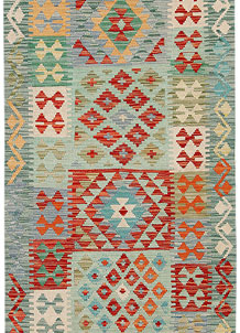 Multi Colored Kilim 2' 11 x 12' 7 - SKU 70052