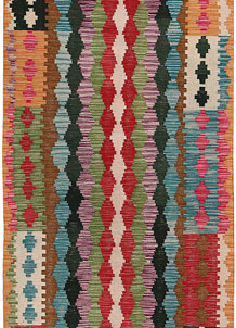 Multi Colored Kilim 3' 3 x 11' - SKU 70060
