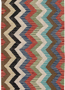Multi Colored Kilim 2' 8 x 11' 11 - SKU 70063