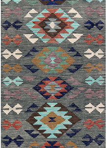 Multi Colored Kilim 2' 8 x 6' 5 - SKU 70064