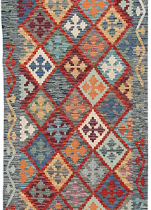 Multi Colored Kilim 2' 11 x 9' 9 - SKU 70074