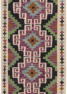 Multi Colored Kilim 3' 3 x 10' - SKU 70080