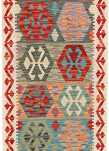 Multi Colored Kilim 2' 6 x 9' 4 - SKU 70082