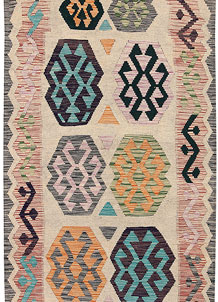 Multi Colored Kilim 3' 5 x 12' 8 - SKU 70084