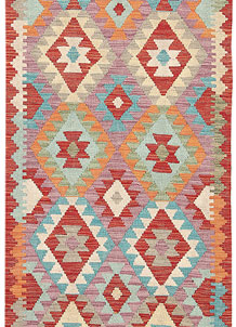 Multi Colored Kilim 2' 7 x 9' 8 - SKU 70090