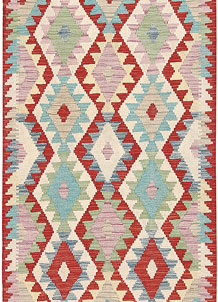 Multi Colored Kilim 2' 4 x 6' 2 - SKU 70091