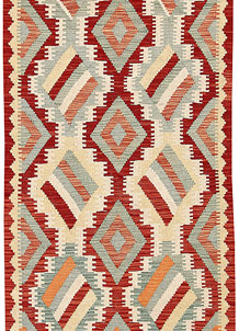 Multi Colored Kilim 2' 9 x 9' 10 - SKU 70095