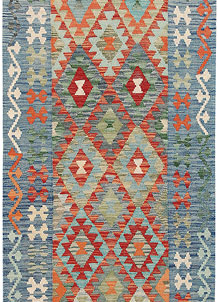 Multi Colored Kilim 2' 10 x 9' 7 - SKU 70096