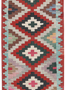 Multi Colored Kilim 2' 7 x 9' 6 - SKU 70127