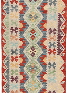 Multi Colored Kilim 2' 8 x 8' 4 - SKU 70128