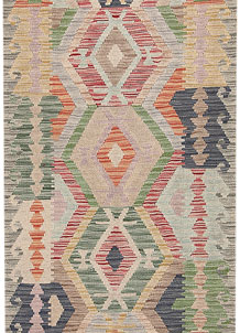 Multi Colored Kilim 2' 6 x 9' 7 - SKU 70132