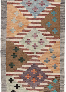 Multi Colored Kilim 2' 8 x 12' 9 - SKU 70138