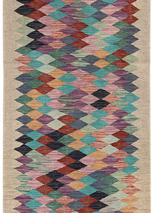 Multi Colored Kilim 2' 5 x 6' 7 - SKU 70143