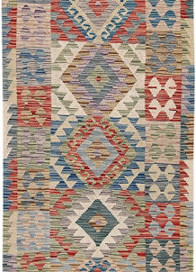 Multi Colored Kilim 2' 9 x 12' 7 - SKU 70146