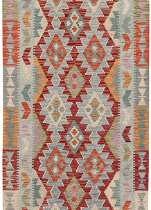 Multi Colored Kilim 2' 7 x 15' 9 - SKU 70153