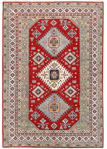 Firebrick Kazak 6' 7 x 9' 3 - SKU 70155