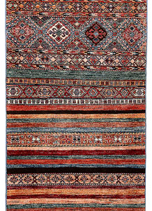 Multi Colored Kazak 2' 7 x 10' 3 - SKU 70212